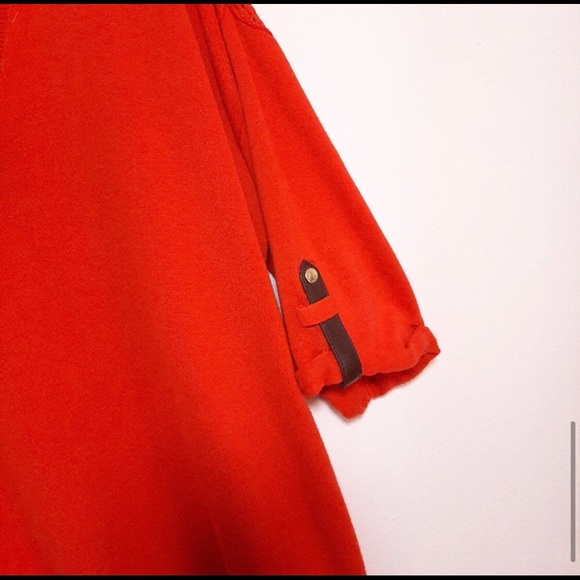 Michael Kors Orange 1/2 Sleeve Sweater - Picture 4 of 6